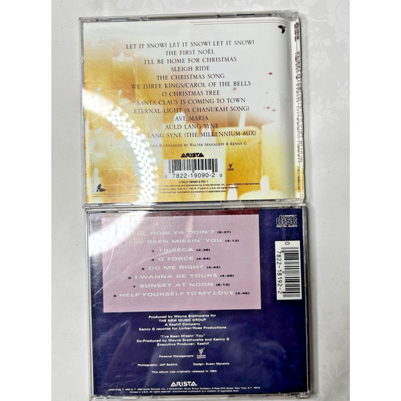 Lot of 2 Kenny G CD's Faith and G Force - Picture 2 of 4